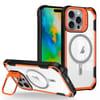 Чохол протиударний Transparent Acrylic MagSafe Lens Holder на iPhone 16 Pro - помаранчевий