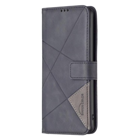 Чохол-книжка Rhombus Texture для OPPO A5 Pro 5G - чорний