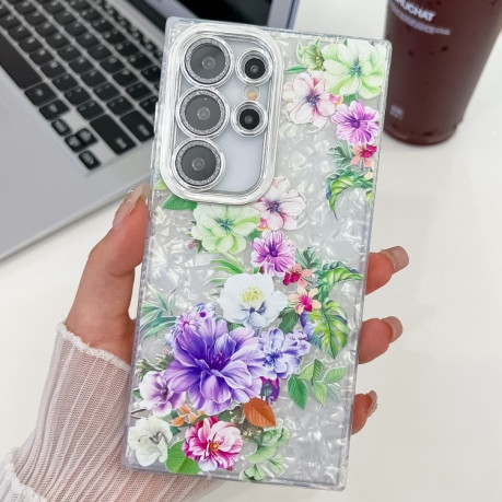 Протиударний чохол Flowers and Plants Series для Samsung Galaxy S25 Ultra 5G - Colorful Peony