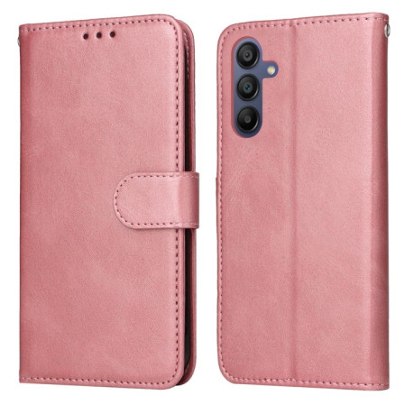 Чехол-книжка Stitching Calf Texture для Samsung Galaxy A16 5G - розовое золото