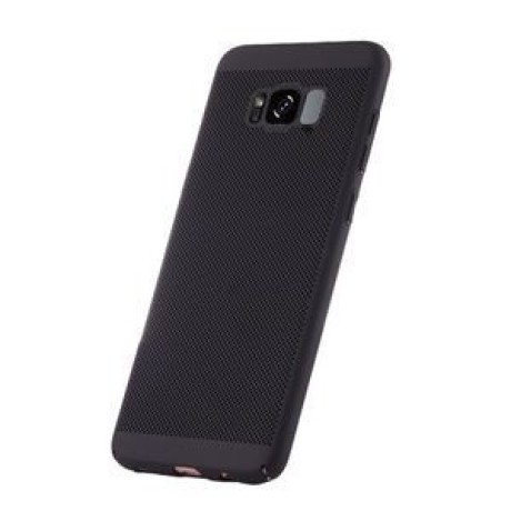 Пластиковый противоударный легкий вентилируемый чехол Lightweight Breathable  для  Samsung Galaxy S8 / G950-черный