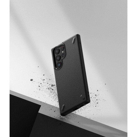 Оригінальний чохол Ringke Onyx Durable для Samsung Galaxy S22 Ultra - чорний