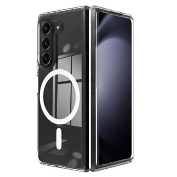 Противоударный чехол Scratchproof PC Transparent MagSafe для Samsung Galaxy Fold 6