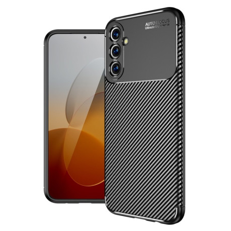 Ударозахисний чохол HMC Carbon Fiber Texture для Samsung Galaxy M54 - чорний