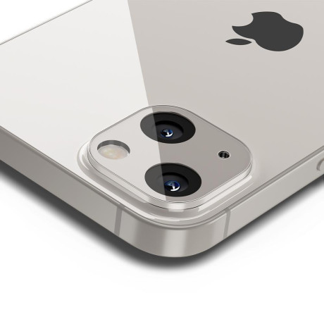 Комплект захисного скла 2шт на камеру Spigen Optik.Tr Camera Lens для iPhone 13 Mini/13 - Starlight