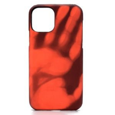 Термочехол Paste Skin PC Thermal Sensor на iPhone 11 Pro (Черный в красный)