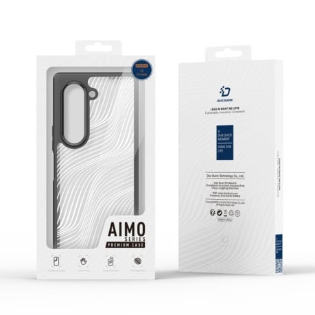 Противоударный чехол DUX DUCIS Aimo Series для Samsung Galaxy Fold 6 5G - черный