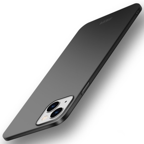 Ультратонкий чехол MOFI Frosted PC на iPhone 15 - черный