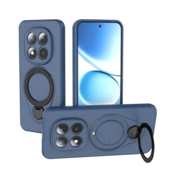 Чохол Ring Shield MagSafe з кільцем-тримачем 360° для Poco 8 Pro/Redmi Note 15 Pro+ 5G 163.3mm — синій