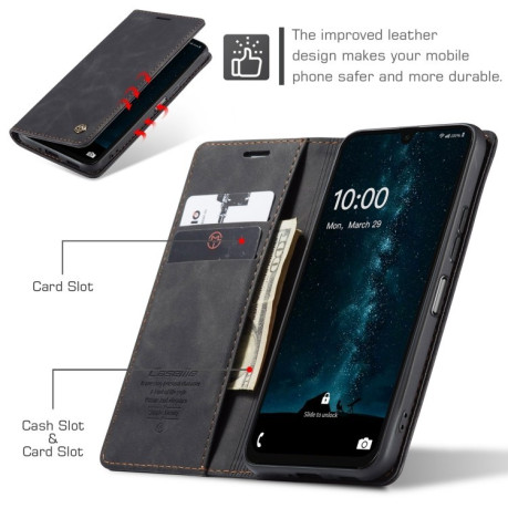 Чохол-книжка CaseMe-013 Multifunctional для Samsung Galaxy A16 5G - чорний