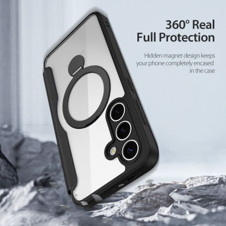 Чохол-книжка DUX DUCIS Skin X Pro Series Magsafe  для Samsung Galaxy S25+ 5G - чорний