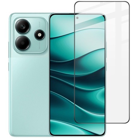 Захисне скло IMAK 9H Full Screen Film Pro+ на Xiaomi Redmi Note 14 4G/5G - чорне