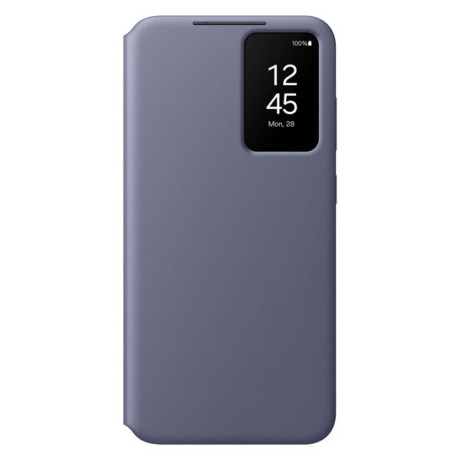 Оригинальный чехол-книжка Samsung Smart View Wallet для Samsung Galaxy S24+ - purple (EF-ZS926CVEGWW)