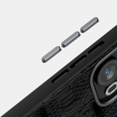 Ультратонкий чохол ABEEL 6D Micro Relief MagSafe Magnetic на OPPO Reno13 Global - зелений