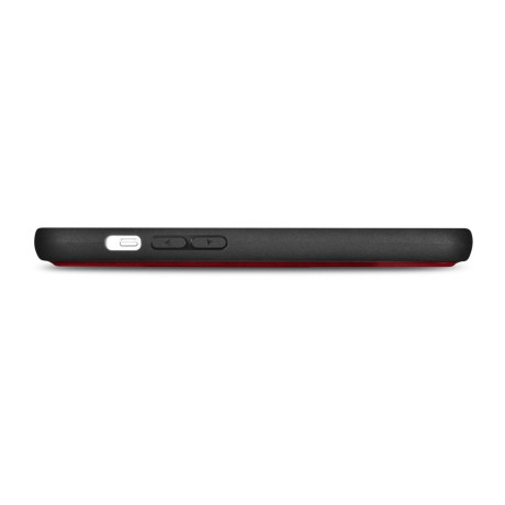 Кожаный чехол-книжка iCarer Wallet Case 2in1 для iPhone 14 Pro Max - красный