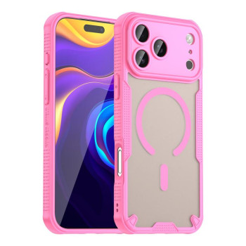 Протиударний чохол Armor Glaze MagSafe Magnetic на iPhone 18 Pro Max — рожевий