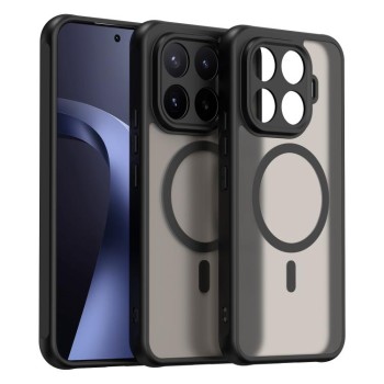 Чохол Fan Dun Series гібрид з Magsafe і захистом камери на Xiaomi 17T Pro 5G — чорний