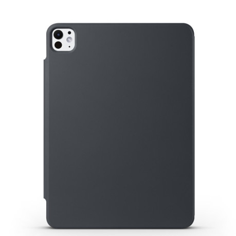 Чехол-книжка Fixed Buckle Magnetic Demation Leather для iPad Pro 13 2024 - черный