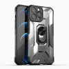 Противоударный чехол Clear Matte with Holder для iPhone 13 Pro Max - черный