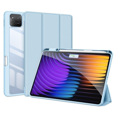 Противоударный чехол-книжка DUX DUCIS TOBY Series Antiskid Leather для Xiaomi Pad 7 / 7 Pro - синий