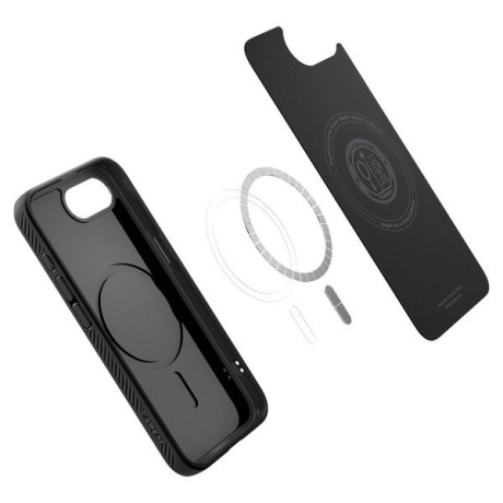 Оригинальный чехол Spigen Liquid Air для iPhone 16e - Matte Black