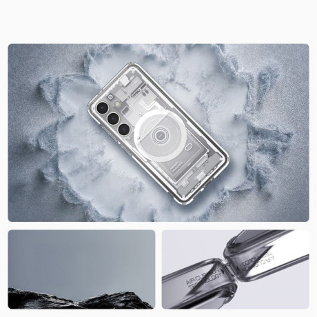 Оригинальный чехол Spigen Ultra Hybrid  Zero One Mag Case для Samsung Galaxy S25  - White