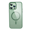 Противоударный чехол Crystal Clear Series (Magsafe) для iPhone 14 Plus - зеленый