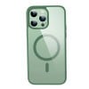 Противоударный чехол Crystal Clear Series (Magsafe) для  iPhone 14 Pro - зеленый