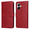 Чехол-книжка Classic Calf Texture на Infinix Smart 20 4G — красный