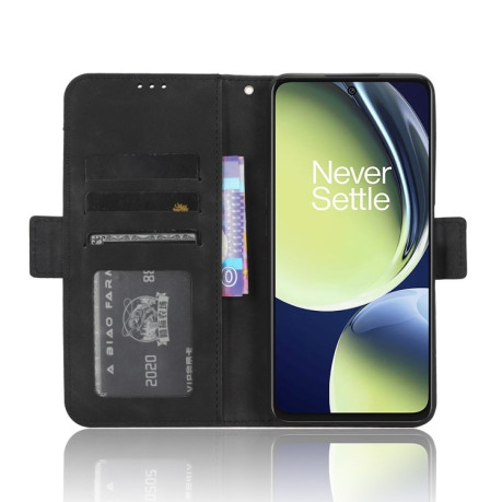 Чехол-книжка Skin Feel Calf для OnePlus Nord N30/CE 3 Lite - черный