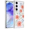 Чехол Dual-side Laminating IMD PC Hybrid TPU для Samsung Galaxy A55 - Orange Flowers