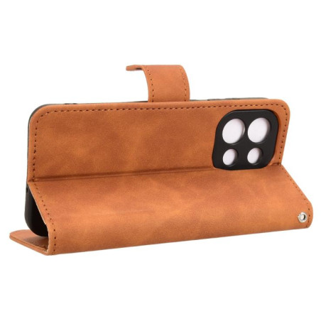 Чехол-книжка Retro Skin Feel Business Magnetic на OnePlus 13T - коричневый