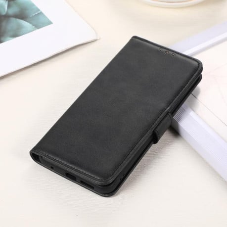 Чохол-книжка Cow Texture для Xiaomi Redmi Note 14 4G 164.48mm - чорний