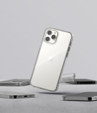 Оригинальный чехол Ringke Fusion для iPhone 12 Pro Max - transparent