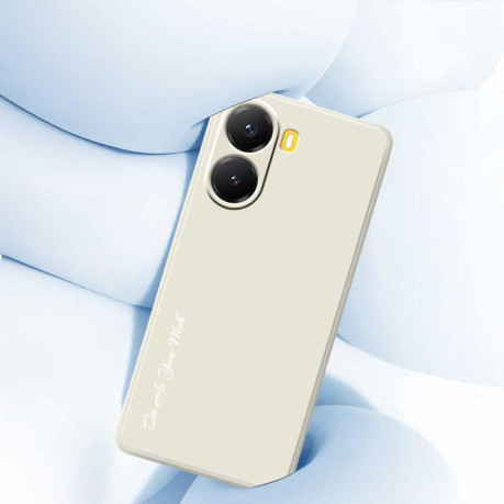 Силіконовий чохол Do As You Wish A1440 Fine Hole Straight Edge Silicone на Xiaomi Poco M7 Pro 5G - фіолетовий