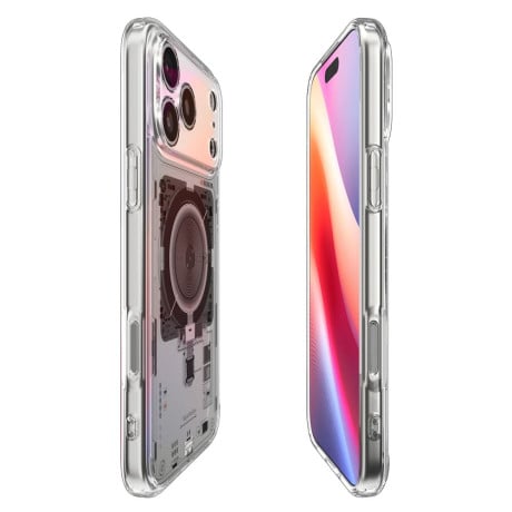 Оригінальний чохол Spigen Ultra Hybrid MagSafe Neo One на iPhone 17 Pro Max - Clear