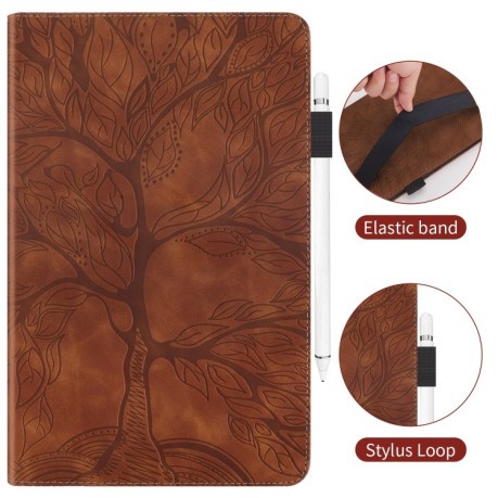 Чохол-книжка Life Tree Series для  Xiaomi Pad 6 / Pad 6 Pro - коричневий