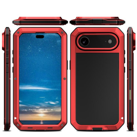 Протиударний чохол Shockproof IP54 Life Waterproof для iPhone Air - червоний