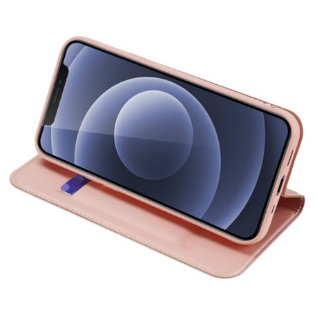 Чохол-книжка DUX DUCIS Skin Pro Series для iPhone 13 mini - рожеве золото