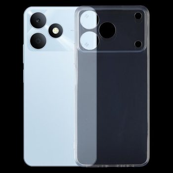Ультратонкий силиконовый чехол 075mm на Realme Note 80 4G — прозрачный