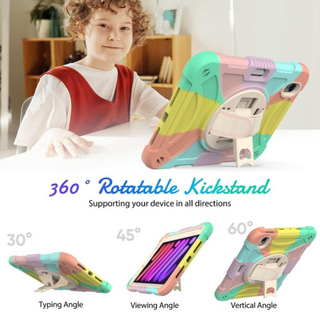 Противоударный чехол Combination для iPad mini 6 - Colorful