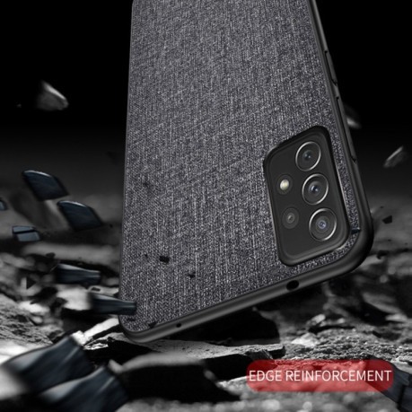 Чохол протиударний Cloth Texture для Samsung Galaxy A13 4G - сірий