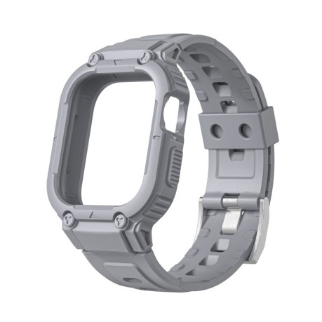 Силиконовый ремешок Armor для Apple Watch Ultra 49mm - серый