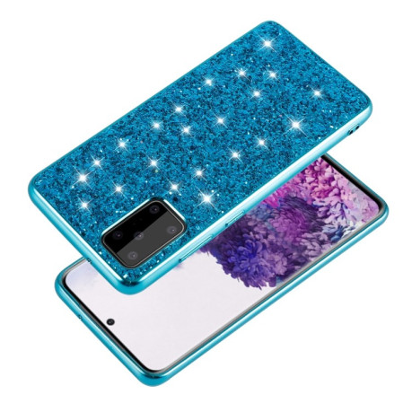 Ударозахисний чохол Glittery Powder Samsung Galaxy S20 - синій