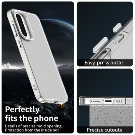 Противоударный чехол Candy Series для Samsung Galaxy A36 5G - белый