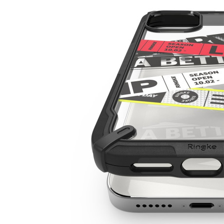 Оригинальный чехол Ringke Fusion X Design durable на iPhone 12 Pro Max - Ticket