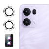 Захисне скло на камеру ENKAY Aluminium для OPPO Reno13 Pro Global - сріблясте