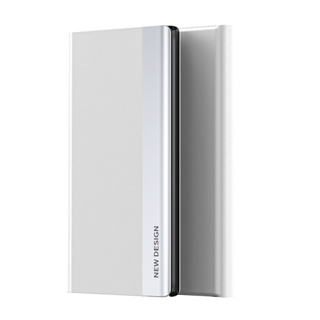 Чехол-книжка Electroplated Ultra-Thin для Xiaomi 12 Lite - серебристый