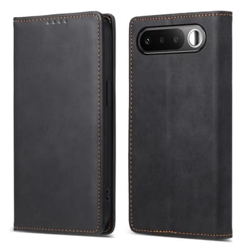 Чохол-книжка Business Solid Color із захистом від сканування RFID на Realme 16 5G — червоний