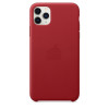 Шкіряний Чохол Leather Case RED для iPhone 11 Pro Max